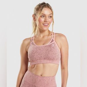 Gymshark Pink Adapt Fleck Sports Bra